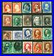 #10 / #150 1851-1870 1c-24c Assorted Classics, Imperf & Perfs Used 19 items