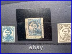 12 USA LOCAL POST STAMPS FLOYD'S PENNY POST. 1843- one Canceled on Piece 12 USA LOCAL POST STAMPS FLOYD'S PENNY POST. 1843- one Canceled on Piece