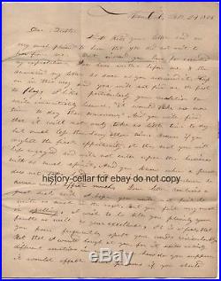 1826 Letter Expedition to South Pole Hollow Earth, Capt Symmes, Lowsville NY