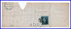 1841 Sg 14 spec ES11ea 2d blue from plate 3 in state 2 (Q C) Cat £300 scarce