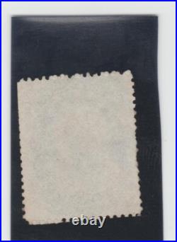 1857-united states 1 cent stamp used blue as ben franklin