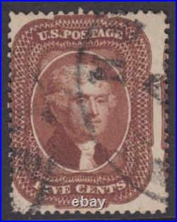 1859, Sc #28 a or b  USED