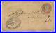 1860 Central Overland CA and Pikes Peak Express cover RF. 111