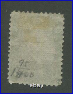 1867 United States Postage Stamp #95 Used Faded Postal Cancel