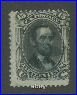 1867 United States Postage Stamp #98 Used Faded Cancel