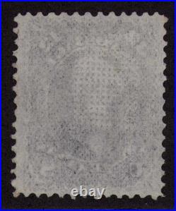 1868 US SC 97 12c George Washington in Black, F Grill Used VF Beauty