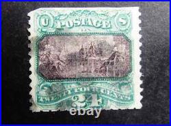 1868 US Stamp Scott #120 Used, 24¢, CV$650