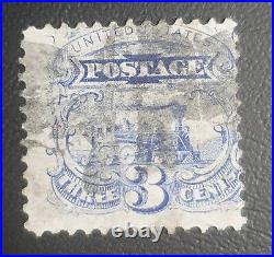 1869 USA stamps x 7. Fair-good mix. Used. 1c 30c. Please read description