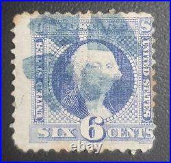 1869 USA stamps x 7. Fair-good mix. Used. 1c 30c. Please read description