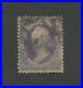 1870 United States 24 Cent Postage Stamp #153 Used Very Fine Faded Postal Cancel