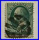 1870’s US 3C WASHINGTON STAMP WITH LEAF SHAPED CIRCLE SON SOTN FANCY CANCEL