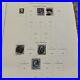 1873 Us Department Of Justice And Navy Department Stamps Lot On Album Page