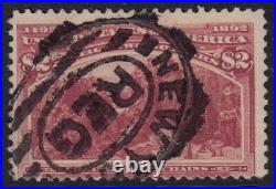 1893, Sc #242 COLUMBUS 2$ USED