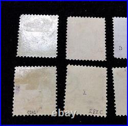 1898-99 US Scott 279-284 UPU Colors Change Complete Set of 8 7 MNG, MH, 1 Used 1898-99 US Scott 279-284 UPU Colors Change Complete Set of 8 7 MNG, MH, 1 Used