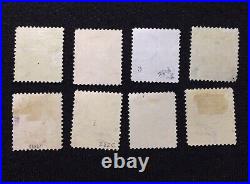 1898-99 US Scott 279-284 UPU Colors Change Complete Set of 8 7 MNG, MH, 1 Used 1898-99 US Scott 279-284 UPU Colors Change Complete Set of 8 7 MNG, MH, 1 Used