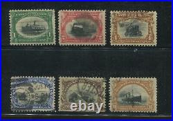 1901 United States Postage Stamp #294-299 Used F/VF Pan-America Expo Set