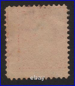 1910, Us 2c, Used, Geroge Washington, Sc 375, Vertical ribbed paper