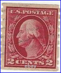 1912 Us Stamp #413 1912 Perf 8.5 Vert United States