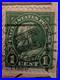 1922-1929 Benjamin Franklin One (1) Cent Stamp (Dark Green) Rare Collectible USA