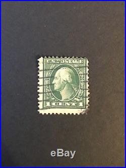 1922 George Washington 1c Stamp One Cent Extremely Rare US USA Postage #544