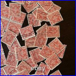 1930 $5 Postage Due Stamps Huge Investor's Lot Of Strips, Block And Singles
