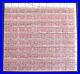 1930 J 78, RARE $5.00 Postage Due full Sheet Of 100 US Stamps Used. SOME FAULTS
