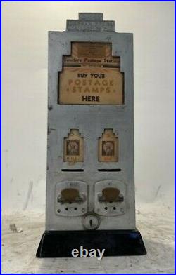 1930s Art Deco Postage Stamp Dispenser Machine Shipman MFG Co. Los Angeles CA