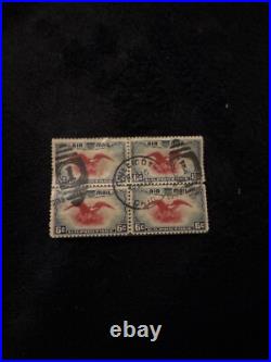 1938 United States Air Mail stamps used