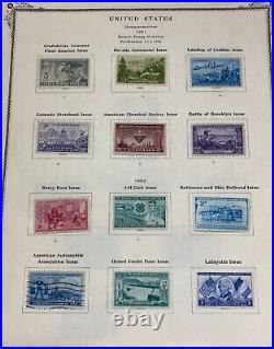 1951-1952 United States Commemoratives Variety Issues Mint Hinged OG & 1 Used