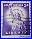 1954 Liberty 3 Cent Stamp Purple