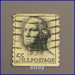 1962 George Washington 5 Cent Stamp Blue/Gray (Rare)