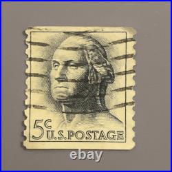 1962 George Washington 5 Cent Stamp Blue/Gray (Rare)