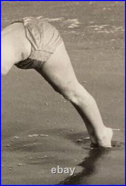 1962 Marilyn Monroe Original photograph George Barris Stamped Beach Bikini