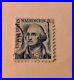 1967 Geo. Washington, Rare United States Postage, 5 Cents Stamp, Blue (#1)