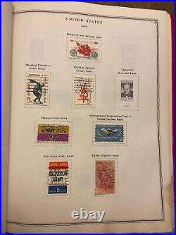 1971 Scott's Minuteman Album For United States Stamps With 540 Stamps 1883-1967