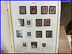 1973 H E Harris United States Liberty Stamp Album From 1847 1987 lots Stamps
