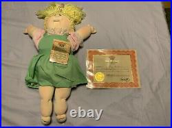 1978 Xavier Roberts Hand Stamped Little People Soft Sculpture Cabbage Patch Doll