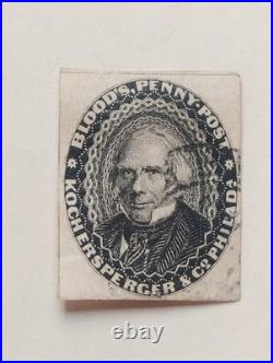 19th century u. S. Postage stamps Postmaster Provisional with 8 Collectable Locals