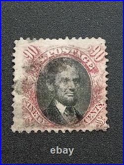 19th century used us stamps Scott #122 Scott CV $1900 1869 Pictorial