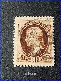 19th century used us stamps Scott #188 PSAG 90J