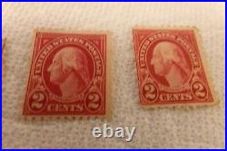 2-CENT George Washington Red Stamp Perf. USED VF/EXC
