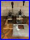 2 Kingsley Hot Foil Stamping Machines. M-50 3 & 2 1/4. TESTED, USED, WORKING
