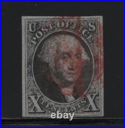 2 VF used neat Red Grid cancel withnice color! See pic