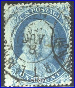 20 Franklin Used Stamp with PF Cert BX6414 20 Franklin Used Stamp with PF Cert BX6414