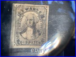 20 USA LOCAL STAMPS SWARTS PENNY POST. 1843- with Genuine +#11 Tied on Piece 20 USA LOCAL STAMPS SWARTS PENNY POST. 1843- with Genuine +#11 Tied on Piece