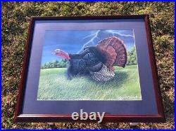 2002 Limited Edition Texas Turkey Stamp Print by Reggie McLeroy