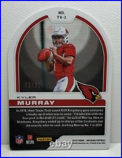 2019 Panini Obsidian Kyler Murray RC SP /50 TUNNEL VISION REFRACTOR ROOKIE ROY