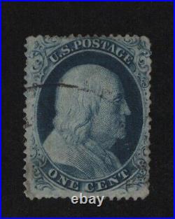 21 VF used neat light cancel with nice color cv $ 1400! See pic