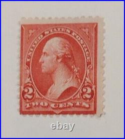 #251- 1894 2 Cent Washington Carmine Type 2 Postage Stamp