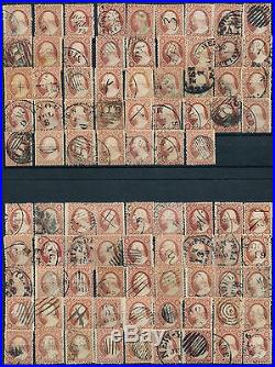 #26 Used (88) Different Cancels Collection CV $792.00 Bp6578